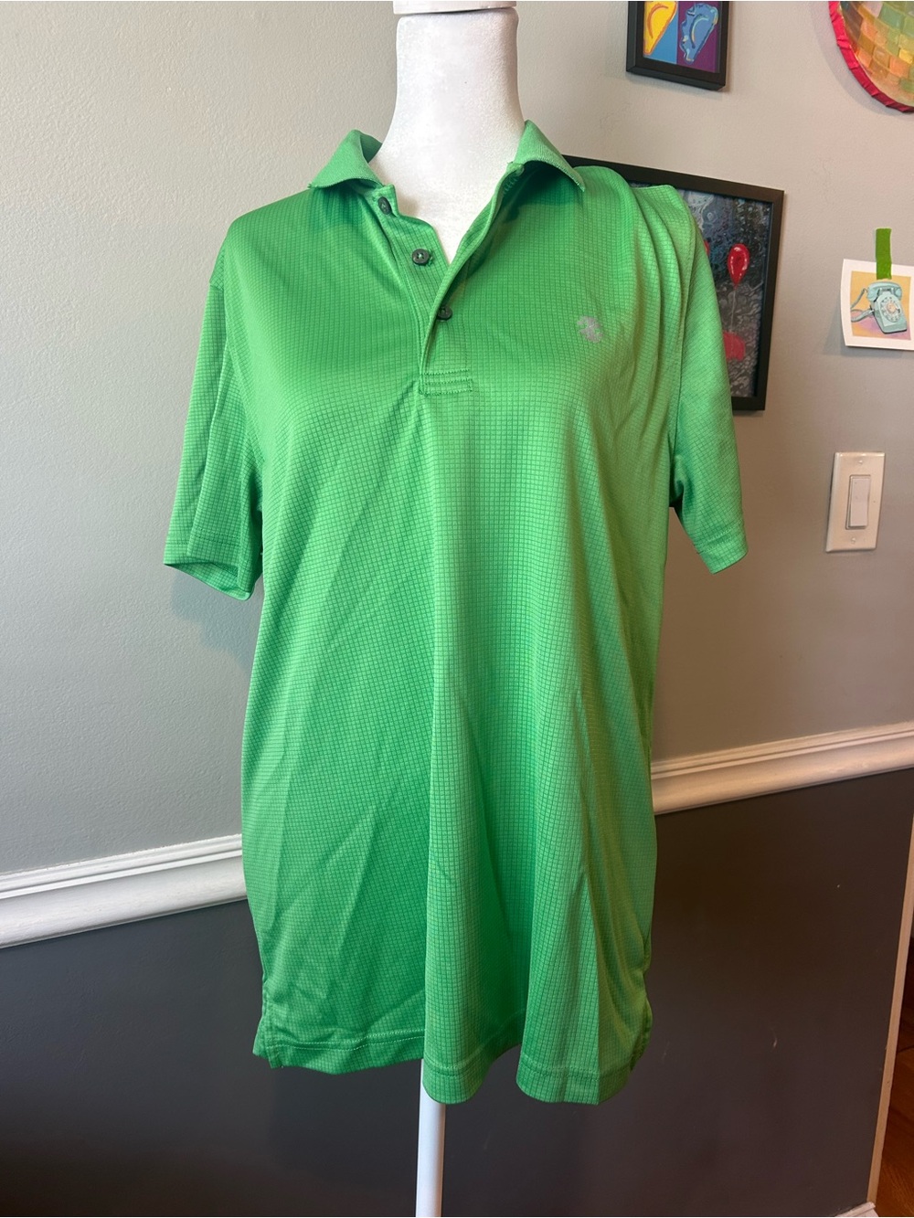 Izod Golf Green Men's Polo Shirt